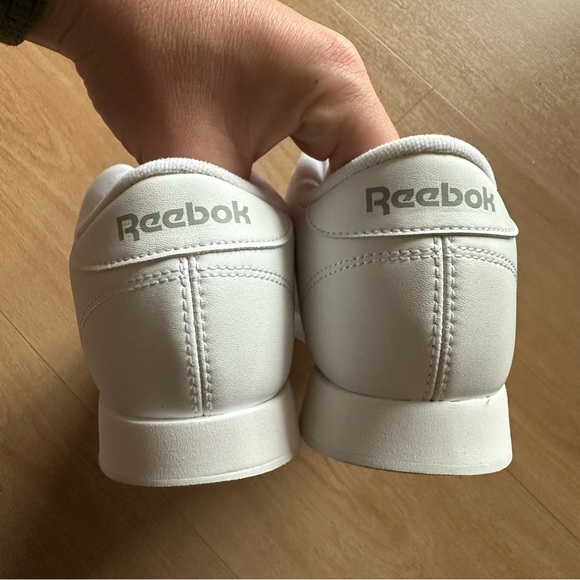 Reebok Classic Princess Trainer White Leather Trainers Sneakers Athletic Shoes - Picture 6 of 12